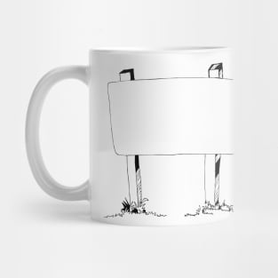 Billboard Sketch Mug